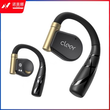 cleer ARC 音弧蓝牙运动跑步耳机 无线骨传导升级 开放挂耳式耳麦 适用苹果华为 黑曜金【充电盒升级款-续航18H】