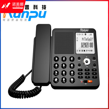 润普Runpu企业级电脑自动语音电话机 电脑硬盘存储录音 办公家用 固定电话 RPHCD199