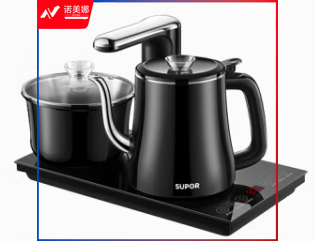 苏泊尔(SUPOR)煮茶器 智能自动上水电热水壶 茶台一体电茶炉电水壶 烧水壶养生套装消毒茶具电茶盘 SW-08C13