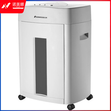 三木(SUNWOOD)PS7效率王系列碎纸机 4级保密(单次15张 持续15分钟 25L 可碎卡,纸,针)