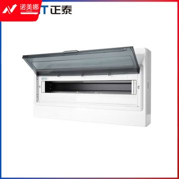 正泰（CHNT）NX30-24-DP-MZ 明装24回路单排室内配电箱 控制箱空开配电箱