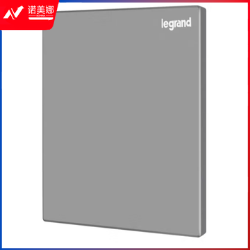 罗格朗(LEGRAND)逸景系列深砂银灰色 墙壁电源 空白盖板K8/400-C3
