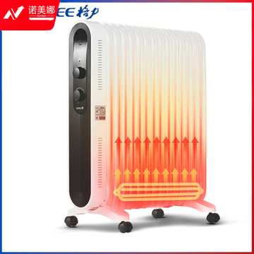 格力 （GREE）取暖器/电暖器/电暖气片家用 15片静音速热电油汀 NDY18-X6122