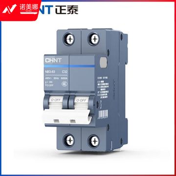 正泰（CHNT）空气开关 微型空开断路器 小型家用总闸泰极 NB3-63 2P 32A