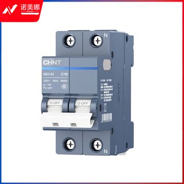 正泰(CHNT)空气开关空开断路器1P 1P+N小型家用 NB3-631P+N 10A