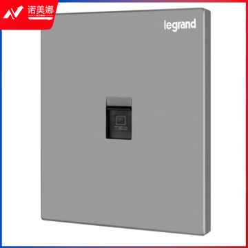 罗格朗(LEGRAND)开关插座面板逸景系列深砂银灰色插座墙壁插座 超五类网络插座K8/C01-C3