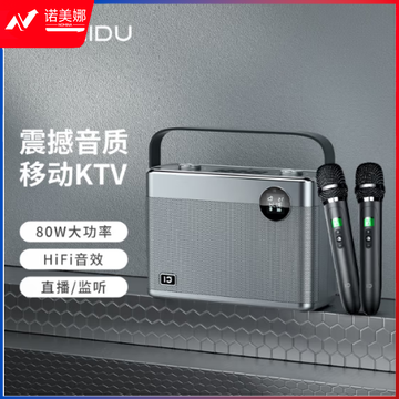 十度（ShiDu） 十度T11无线蓝牙电子管技术发烧级HIFI音箱手提胆机音响舞台/家庭K歌 无线版 深空灰 标配