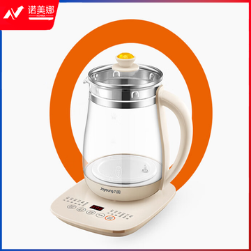 九阳(Joyoung)养生壶玻璃花茶壶 12大功能 1.5L专注炖煮 防糊底 电热水壶 K15F-WY175
