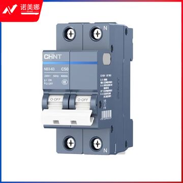 正泰（CHNT）空气开关 微型空开断路器 小型家用总闸泰极 NB3-63 2P 50A
