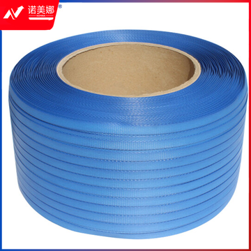 海斯迪克 HKW-121 pp机用打包带 机用10KG半自动机用打包带 PP热熔打包带 蓝色