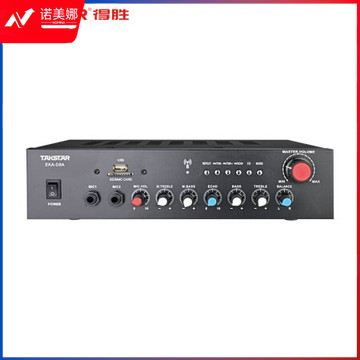 得胜（TAKSTAR）EKA-D8A 合并式定阻功放 多媒体教室小型会议室商店功放 黑色