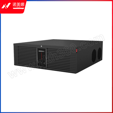 HIKVISION/海康威视 网络监控硬盘录像机64路16盘位4K高清NVR兼容8T硬盘DS-8864N-R16/4K