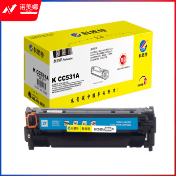 科思特 K CC531A 硒鼓 蓝色（适用HP Color LaserJet CP2025/CP2025dn/2020/CM2320）打印量2800页