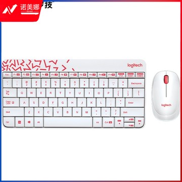 罗技 MK240 Nano 无线键鼠套装_白色   WLSZ07102137503152