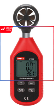 优利德（UNI-T） 迷你型数字风速计 风速仪 UT363