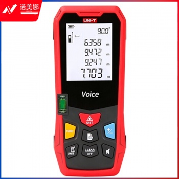 优利德（UNI-T）LM50V 激光测距仪 充电款 50米 语音播报 手持式便携电子尺 红外线量房仪