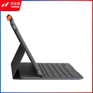 罗技（Logitech）ik1055BK 平板电脑键盘保护套 适用于iPad（第五六七八九代）