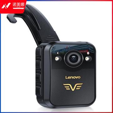 联想(Lenovo)DSJ-2W执法记录仪高清 微型轻薄随身摄像64G 大容量可扩展专业便携4800万像素黑色