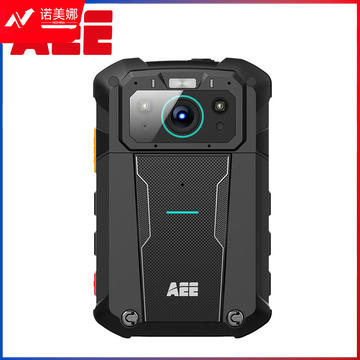 AEE执法记录DSJ-S7.4K高清6400W像素红外夜视GPS/WiFi现场记录4G网络版256G
