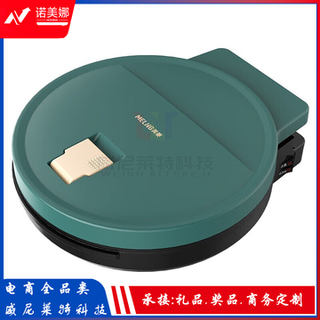 美菱(MeLng)不粘锅不糊不粘易清洗 通用煎烤机 多功能双面加热家用煎烤机 电饼铛 MAJ-LC1202(支持团购)