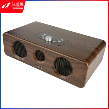 麦博（Microlab）MD336C无线蓝牙音响 电脑无线充电音响 床头时钟音箱 低音炮 无线充电