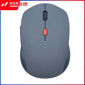 联想好小橙智能语音鼠标 无线蓝牙双模式 Type-C充电鼠标 轻音按键 语音输入打字翻译 好困蓝  