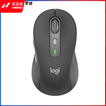  罗技（Logitech）M750M 通用版鼠标 无线蓝牙鼠标 静音鼠标 对称鼠标 黑色 带Logi Bolt USB接收器 	