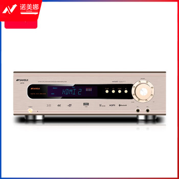 山水（sansui）ux70 音响功放 家庭影院5.1声道AV功放机 无线蓝牙 峰值1200W