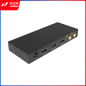 迈拓维矩 DP分配器 DisplayPort分屏器高清4K@60Hz带独立音频 1进2出 MT-DP102