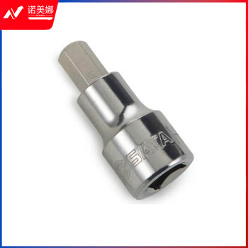 世达（SATA）24801 12.5MM系列50MM长12角旋具套筒M5