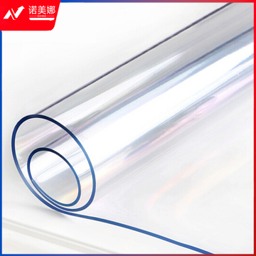 软玻璃台布桌布  宽90cm宽 PVC防水防烫磨砂/透明水晶板 1.5mm厚单位：米 