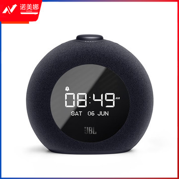 JBL HORIZON2音乐地平线二代多媒体桌面蓝牙音响音箱迷你闹钟音响 黑色 官方标配