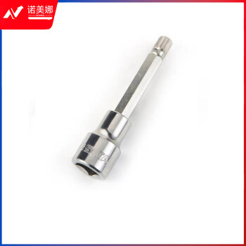 世达（SATA）25802 12.5MM系列100MM长12角旋具套筒M6