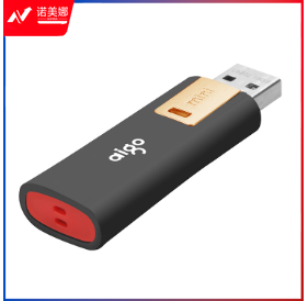 爱国者（aigo） L8302 U盘 USB3.0高速读写 64GB 黑色