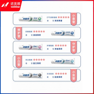 冷酸灵 专研双重感牙膏抗糖口气清新修护牙龈多重功效 专研防龋140g（支）