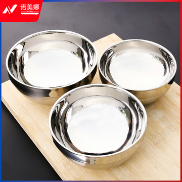 不锈钢餐具 儿童吃饭碗 直径12cm