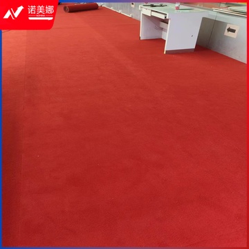 红地毯舞台加厚长期反复使用公室楼梯婚庆典防滑迎宾开业展 红色 1*1(下单前请致电)  冰禹