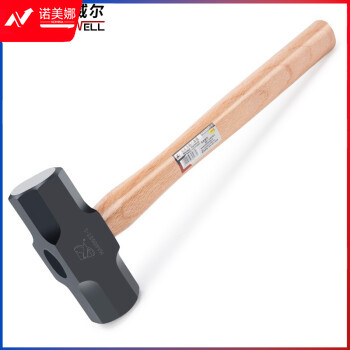 卡夫威尔 青冈木手柄八角锤子大铁锤铁匠锤砸墙铁榔头900G HA4001T-1