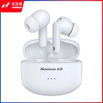 纽曼（Newmine）Q7 蓝牙耳机 真无线入耳式音乐 ANC主动降噪 苹果安卓小米通用 运动跑步长续航 白色