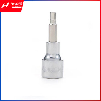 世达（SATA）24302 12.5MM系列120MM长六角旋具套筒8MM
