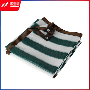 条纹遮阳网 防晒网  18针  3*3米