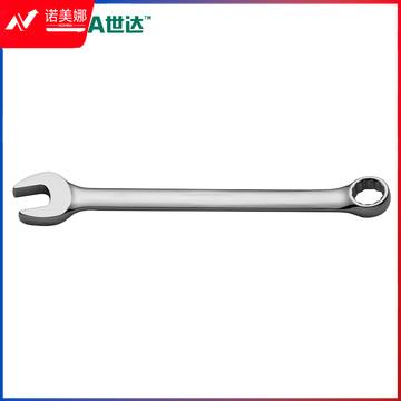 世达（SATA）40203 公制两用开口梅花扳手 银白 8mm 铬钒钢(计价单位:把) 