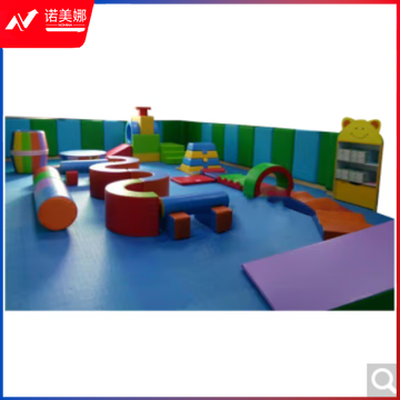 奇佳乐 软幼儿园体感统训练器材全套早教软体大滚筒S平衡木儿童软包组合