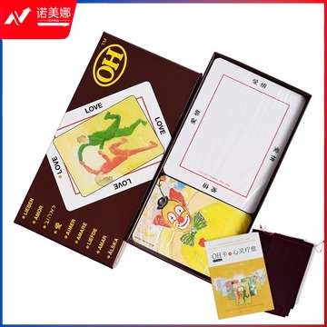伍贰伍（WU ER WU）WEW-XLKP繁体OH卡+心灵疗愈指导书+桌布欧卡潜意识投射图卡 心理仪器