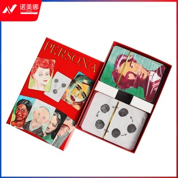伍贰伍 WU ER WU WEW-XLKP人像卡PERSONAA原版OH卡牌心灵图卡桌游卡牌 餐具瓷器套装 心理仪器