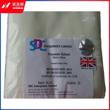 欧井/Eurgeen 欧井 聚酯陪洗布 ISO棉加重伴洗布 欧标涤纶 棉陪 聚酯压载物 棉 92*92 教学仪器