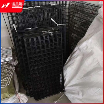 网片铁丝网格照片墙置物架铁艺装饰相框背景墙饰品展示架挂墙铁架 黑色网格片/装饰铁网（100*30）三张起售