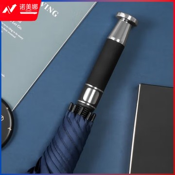 红叶雨伞直杆高尔夫雨伞劳斯莱斯商务晴雨两用双人伞礼品广告伞- 45藏青