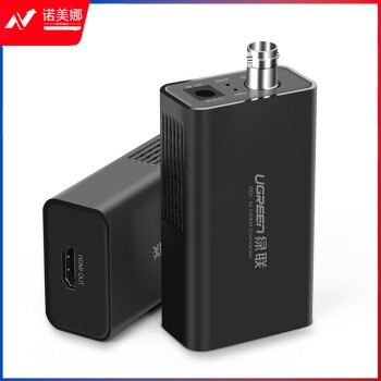 绿联 SDI转HDMI高清转换器 HD/3G-sdi广播级 1080P监控摄影机电视台专用 黑色