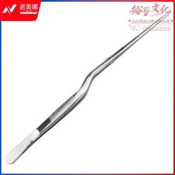 冰禹 BYA-562 不锈钢枪状镊子 植物组培弯镊子 耳鼻喉镊子 26cm(精品)（2个起订） (